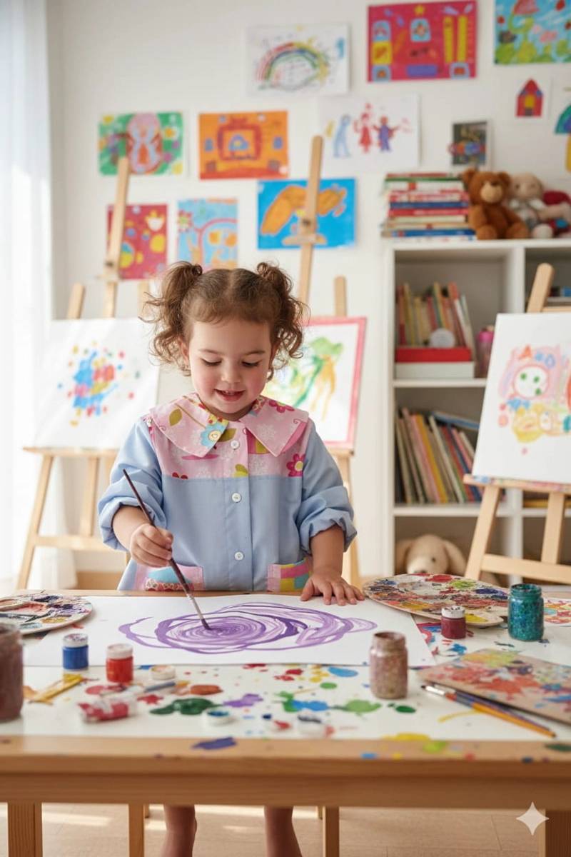 DELANTAL JARDIN INFANTIL PARVULO - 3