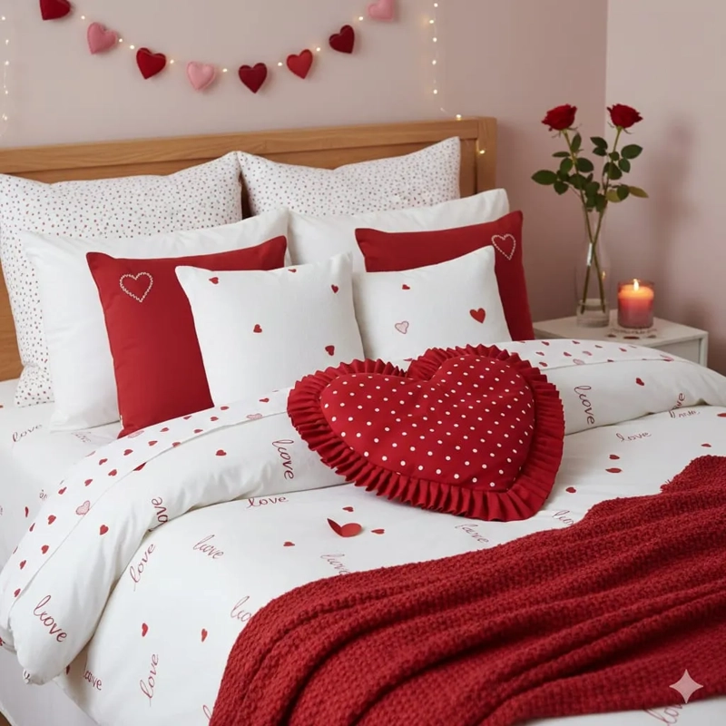 COJIN DECORATIVO CORAZON - 1