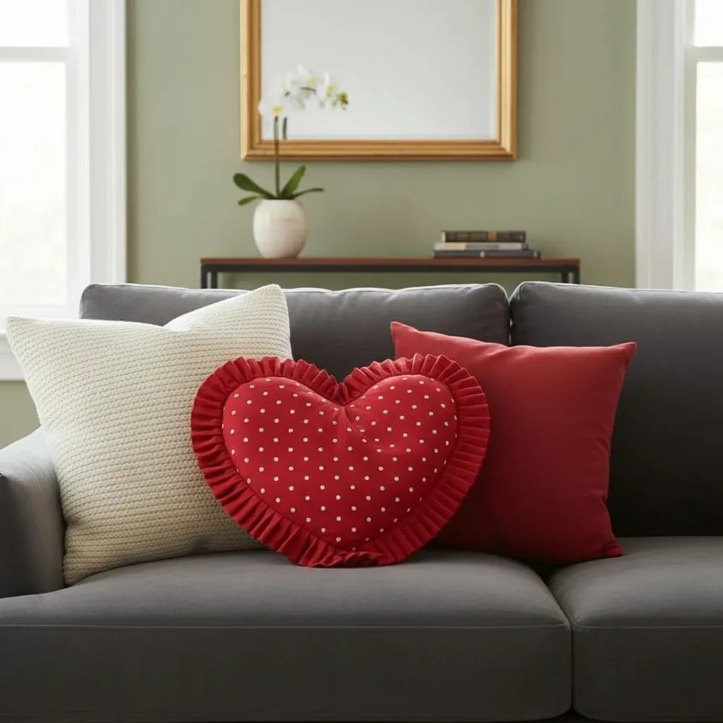 COJIN DECORATIVO CORAZON - 3