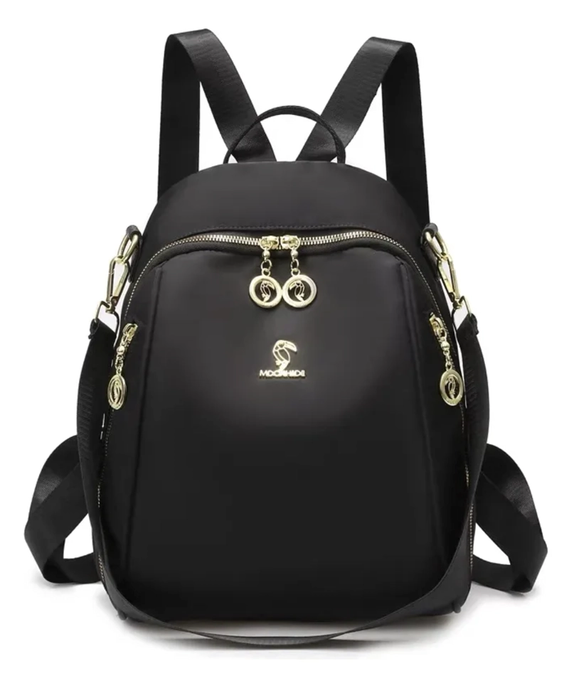 MOCHILA DE MUJER ESCOLAR DE MODA IMPERMEABLE Y ANTIRROBO 15L - 1