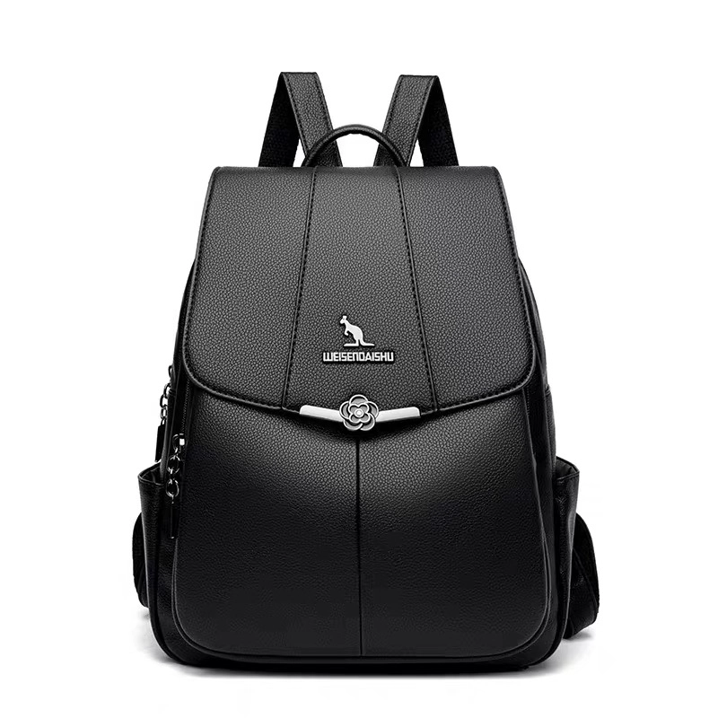 ROSA MOCHILA ANTIRROBO IMPERMEABLE PARA MUJER DE GRAN CAPACIDAD - 1