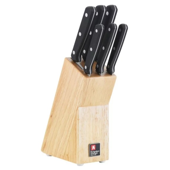 SET 6 CUCHILLLOS CUCINA RICHARDSON SHEFFIELD EN TACO, 7 PZ - 1