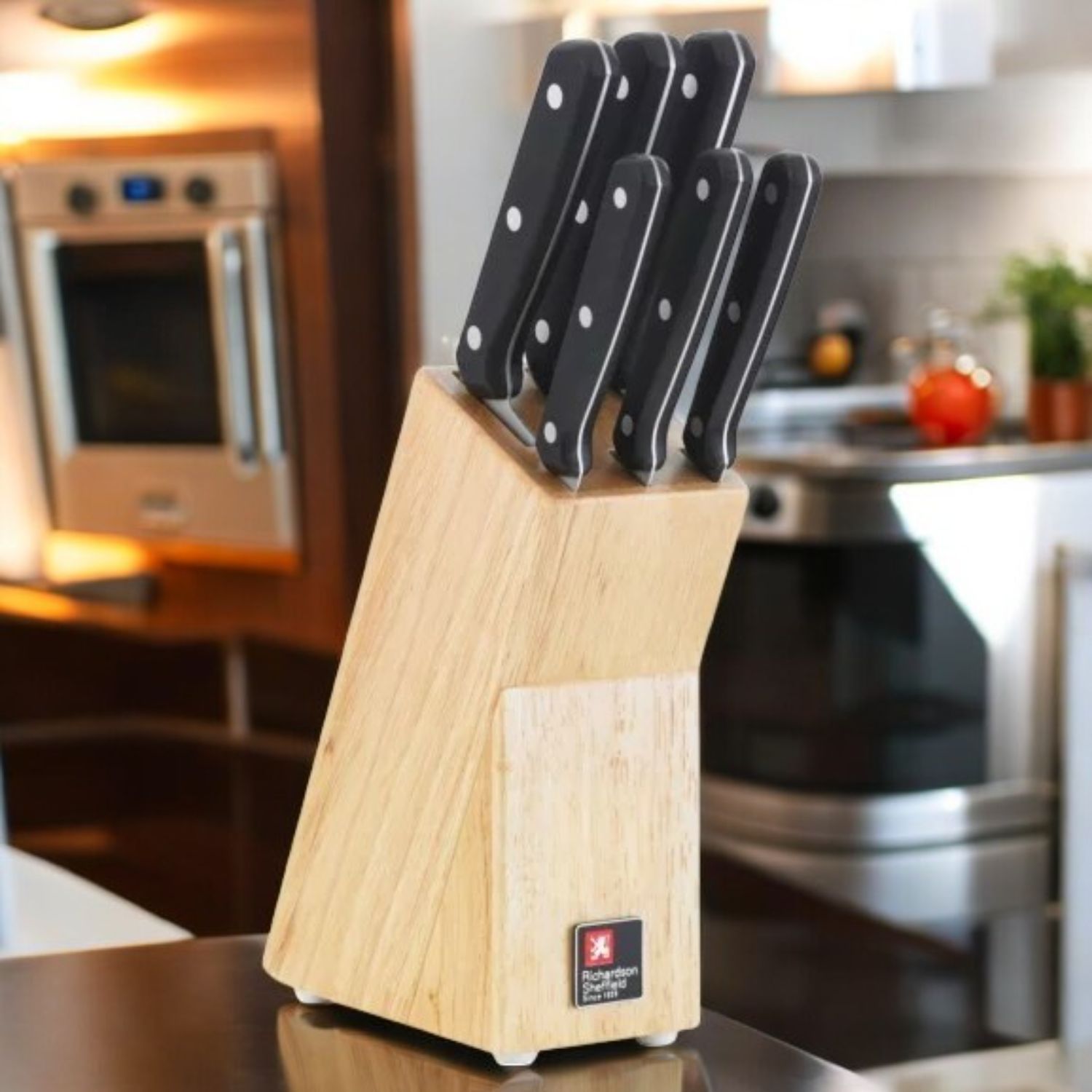 SET 6 CUCHILLLOS CUCINA RICHARDSON SHEFFIELD EN TACO, 7 PZ - 4