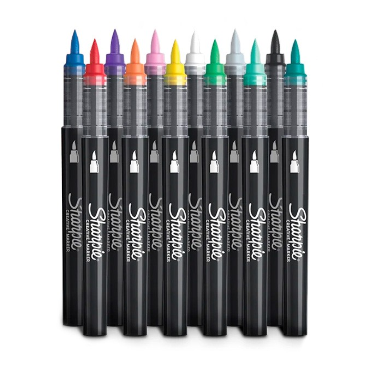 SET 12 MARCADORES SHARPIE ACRYLIC PUNTA PINCEL - 3