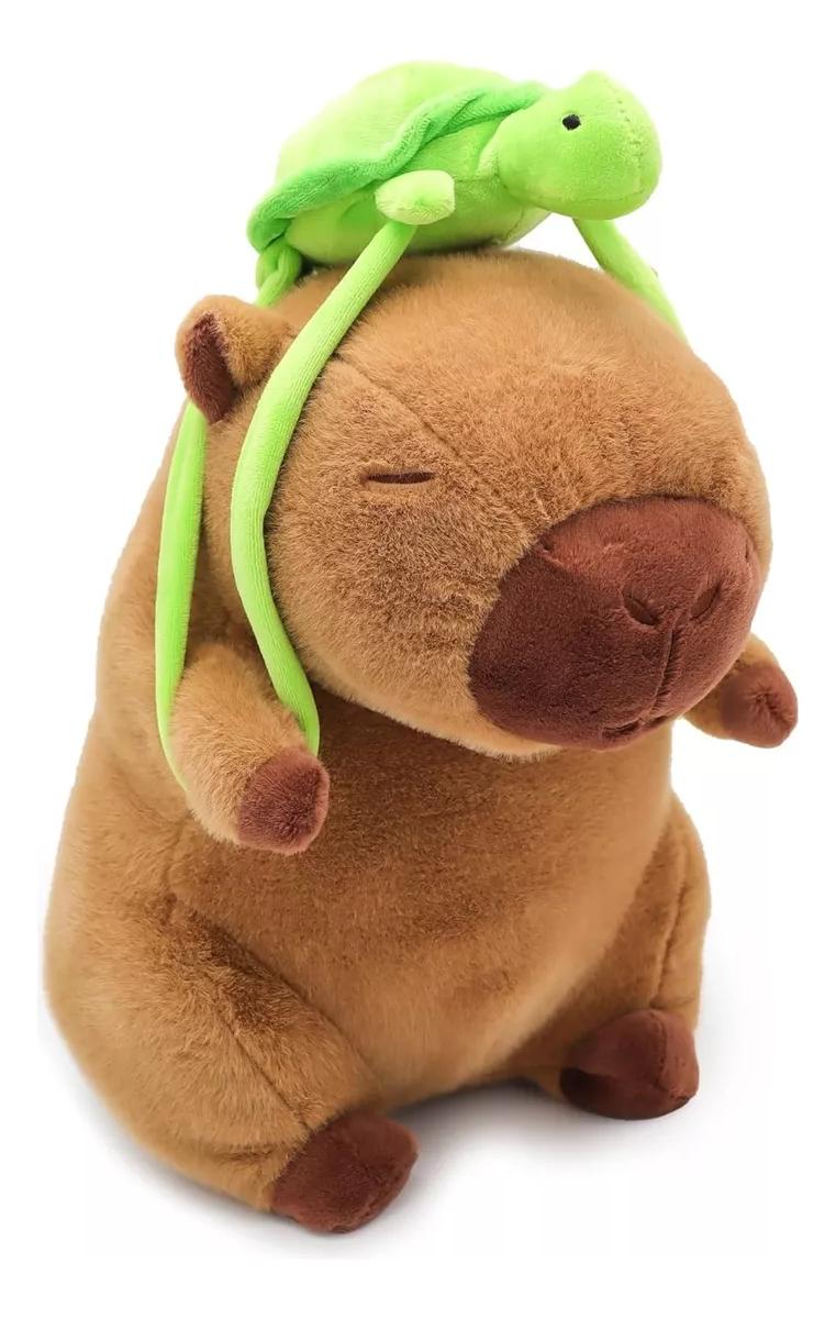 Generico Capibara di Peluche 20 cm con sorpresas uovo_ di Pasqua Generico Capibara di Peluche 20 cm con sorpresas uovo_ di Pasqua