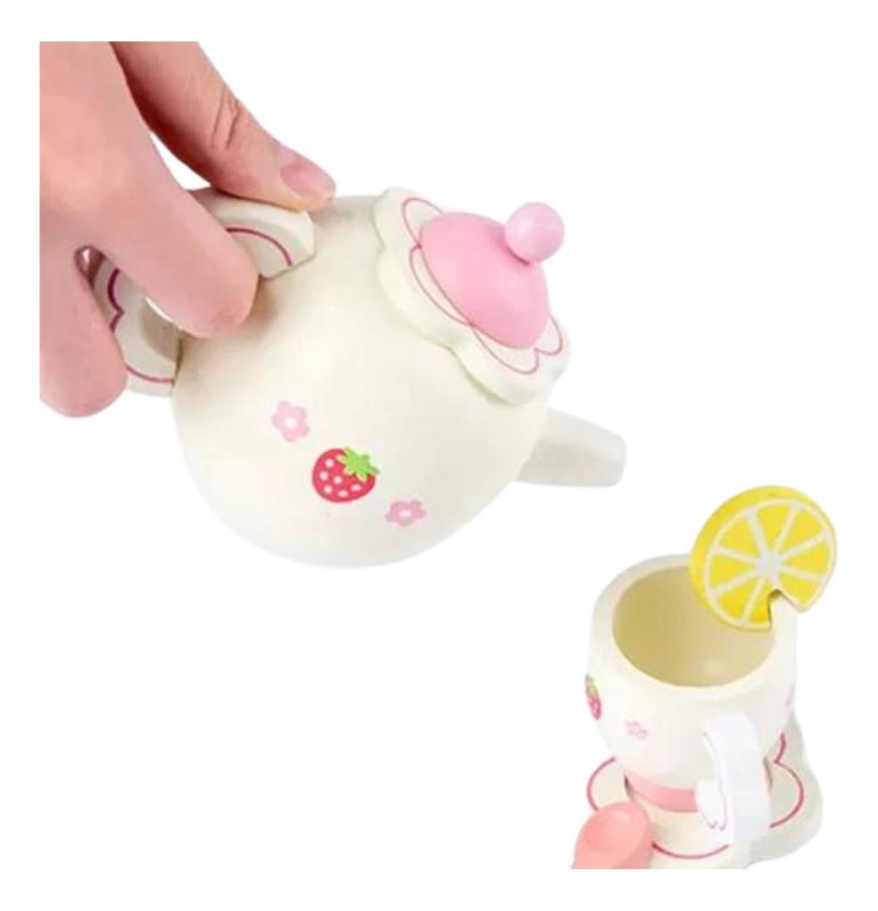 AOLEVA Juego de té para niños pequeños, juego de simulación de fiesta de té de la tarde, accesorios de cocina, juguetes de picnic de plástico, regalos para niños y niñas de 3 AOLEVA Juego de té para niños pequeños, juego de simulación de fiesta de té de la tarde, accesorios de cocina, juguetes de picnic de plástico, regalos para niños y niñas de 3