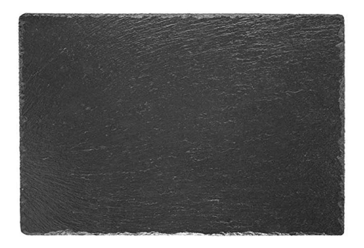 Plato Giratorio De Pizarra APS – 32 Cm De Diámetro, Altura 2.5 Cm – Base Antideslizante – Ideal Para Tartas Y Aperitivos – No Apto Para Lavavajillas