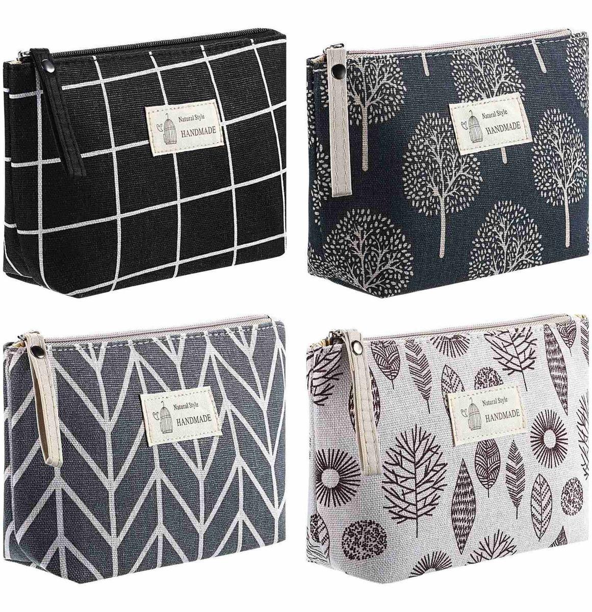 4er-Set Transparente Organizer-Taschen Für Wickeltasche & Handtasche – Praktisch, Vielseitig, Durchsichtig!
