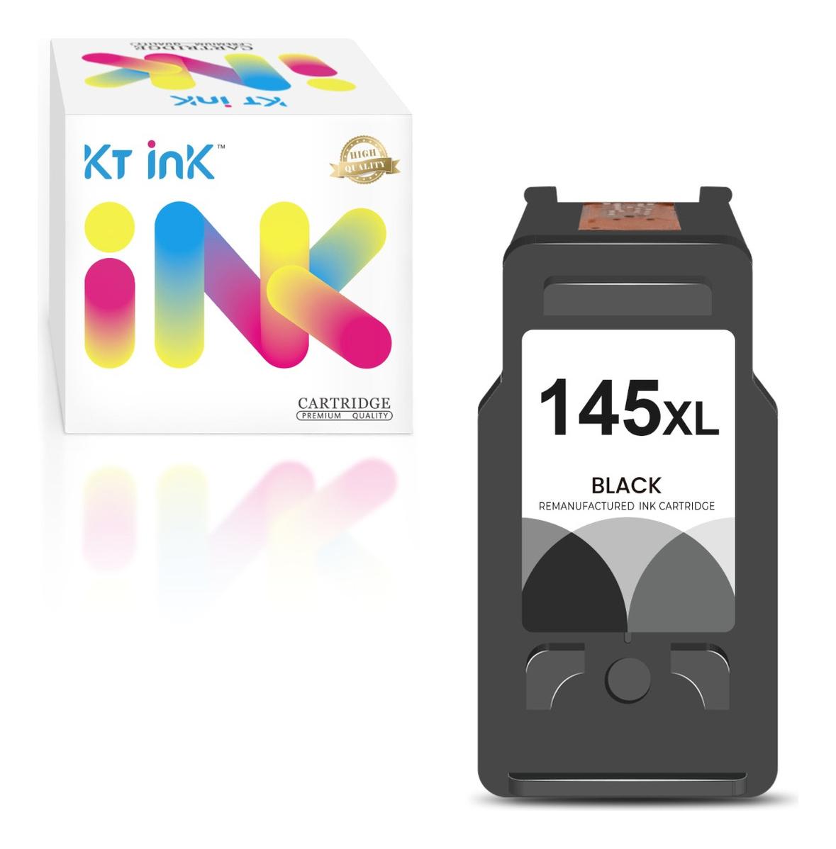 Lote De 2 Cartuchos De Tinta Negra Para Canon BCI-15 - 5.3 Ml - Rendimiento Aprox. 121 Páginas Por Cartucho