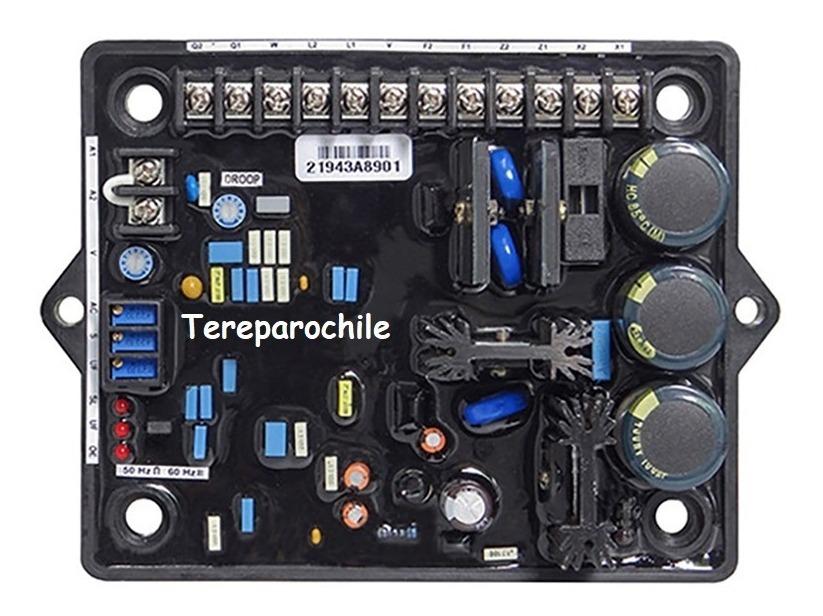 REGULADOR VOLTAJE AVR R180 PARA ALTERNADORES SIN ESCOBILLAS