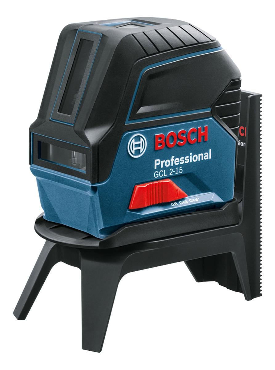 NIVEL LASER COMPACTO BOSCH GCL 2-15 CON PUNTOS Y 15 METROS DE ALCANCE
