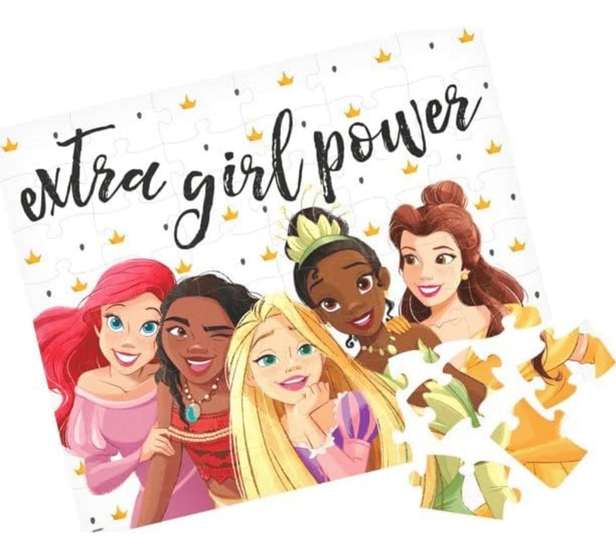 ROMPECABEZAS PRINCESAS DISNEY 48 PIEZAS EN CAJA METALICA