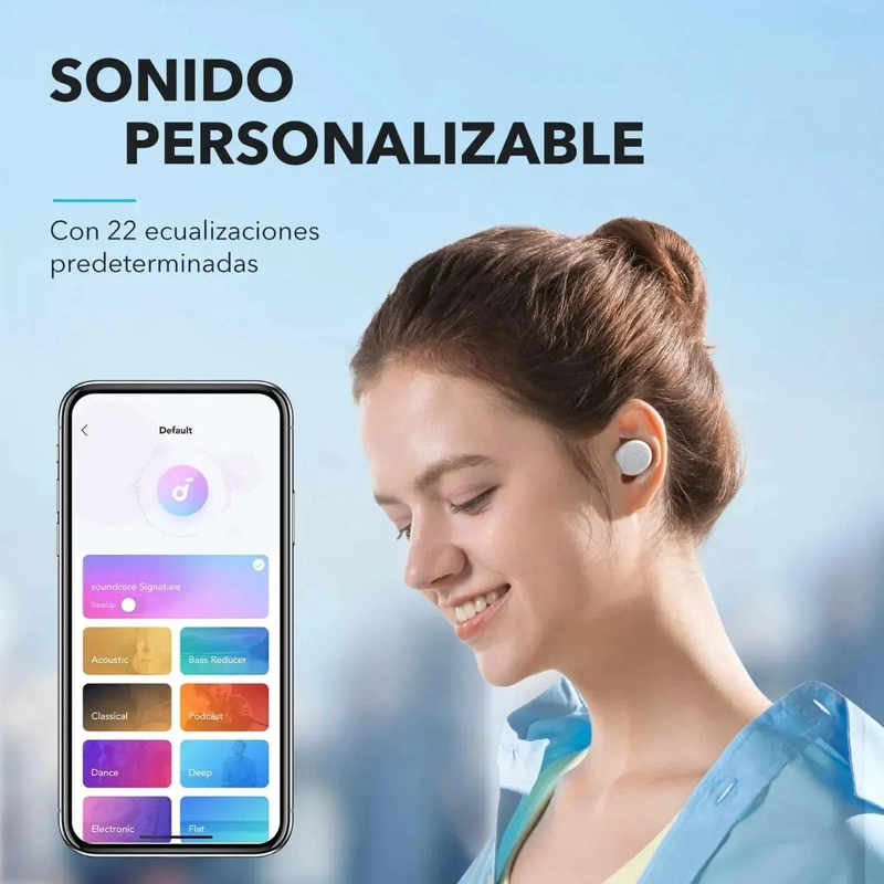 AUDIFONOS BLUETOOTH IN EAR CANCELACION ACTIVA - 3
