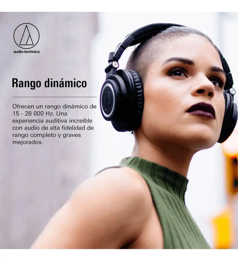 AUDIFONOS BLUETOOTH OVER-EAR ATH-M50XBT2 - 2