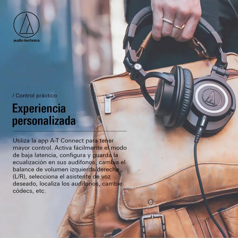AUDIFONOS BLUETOOTH OVER-EAR ATH-M50XBT2 - 3