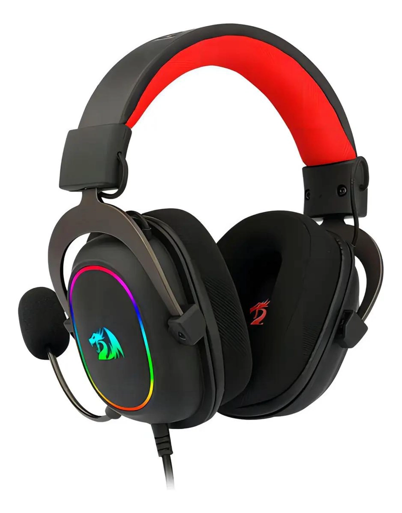 AUDIFONO GAMER ZEUS X H510 RGB COLOR NEGRO - 2