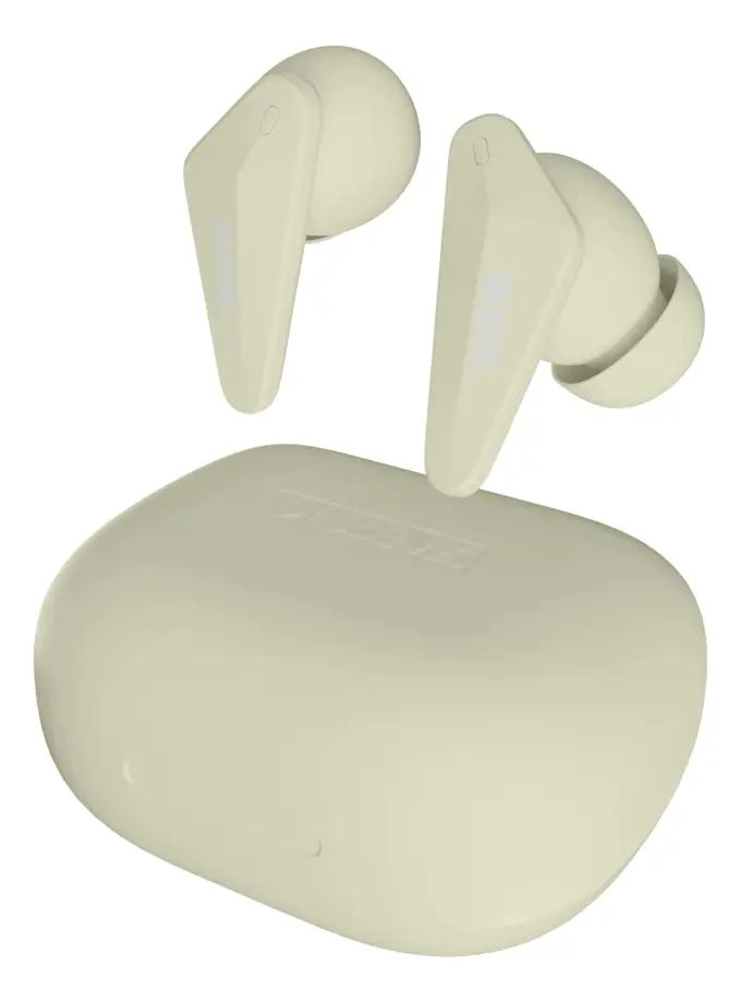 AUDIFONOS INALAMBRICOS BLUETOOTH COLOR CREMA - 1