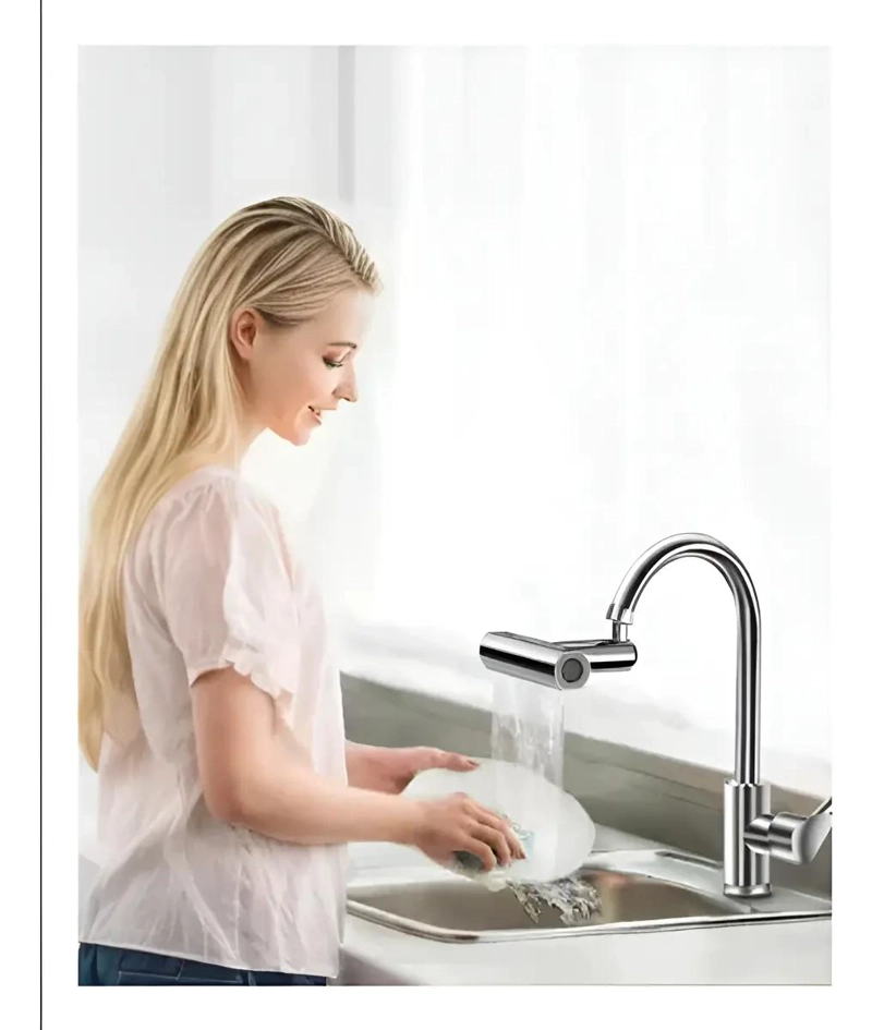 GRIFO GIRATORIO 360° PARA BAÑO Y COCINA - 1