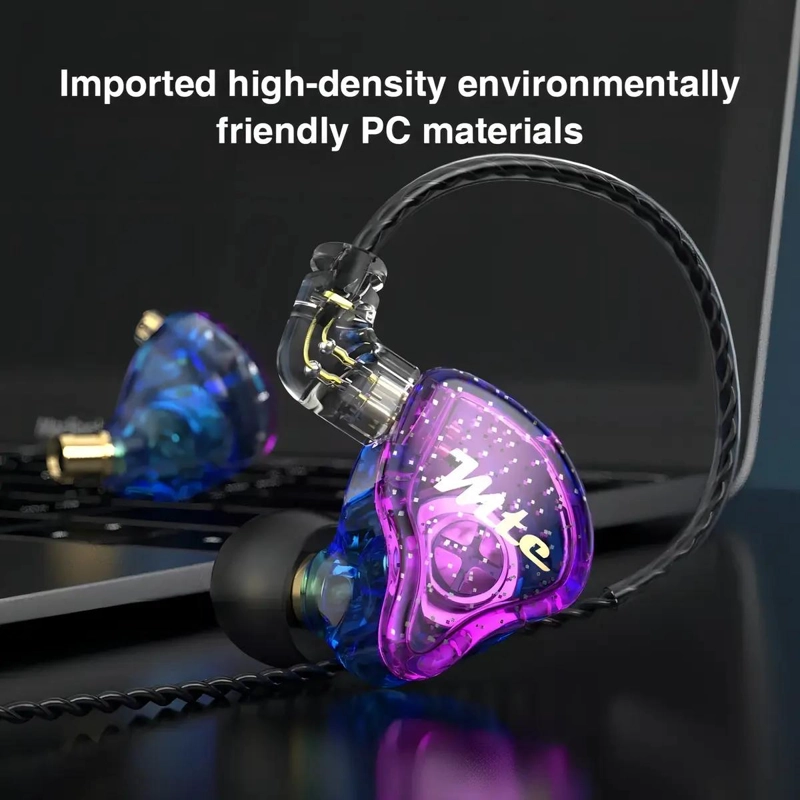 AUDIFONOS IN-EAR VIOLETA CON CANCELACION DE RUIDO - 2