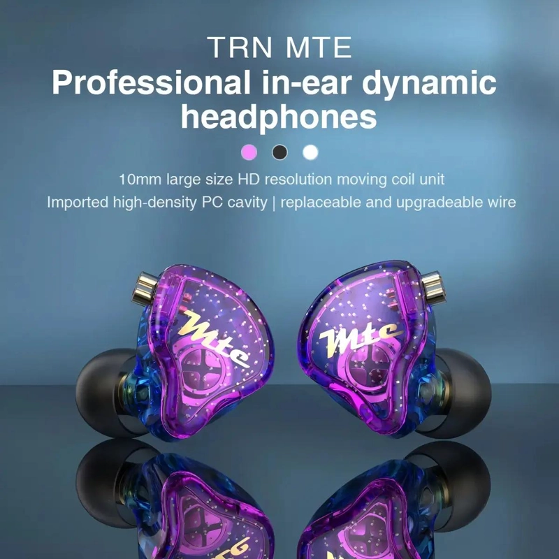 AUDIFONOS IN-EAR VIOLETA CON CANCELACION DE RUIDO - 3
