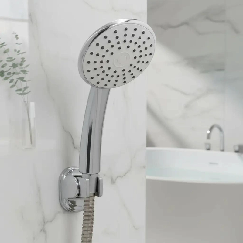 SET DUCHA COMPLETO CON FLEXIBLE Y COLGADOR - 1