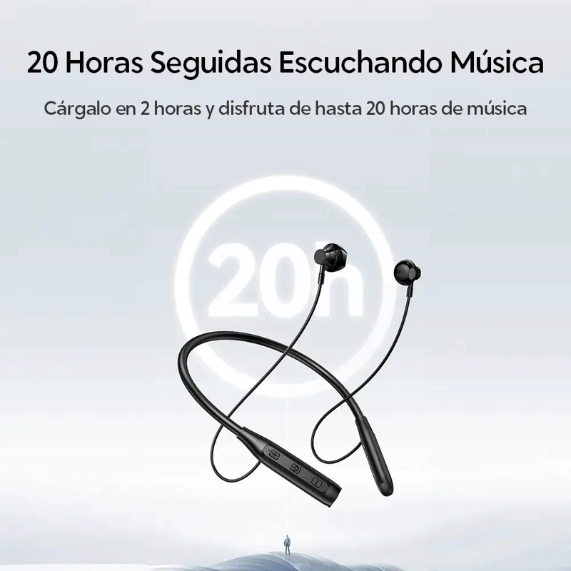 AUDIFONOS BLUETOOTH IN EAR DEPORTIVOS CUELLO - 2
