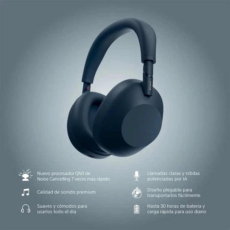 AUDIFONOS INALAMBRICOS CON CANCELACION DE RUIDO - 3