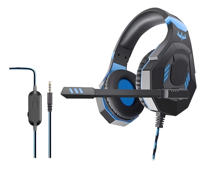 AUDIFONOS GAMER OVLENG P30 NEGRO 3.5MM - 1