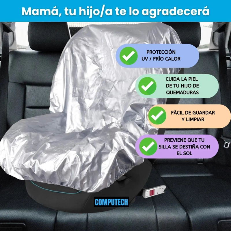 FUNDA TE RMICA PARA SILLA DE AUTO BEBE - 3