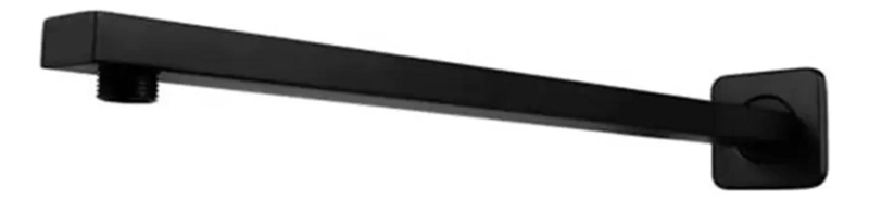 BRAZO DUCHA 40 CM ACERO INOXIDABLE NEGRO - 3