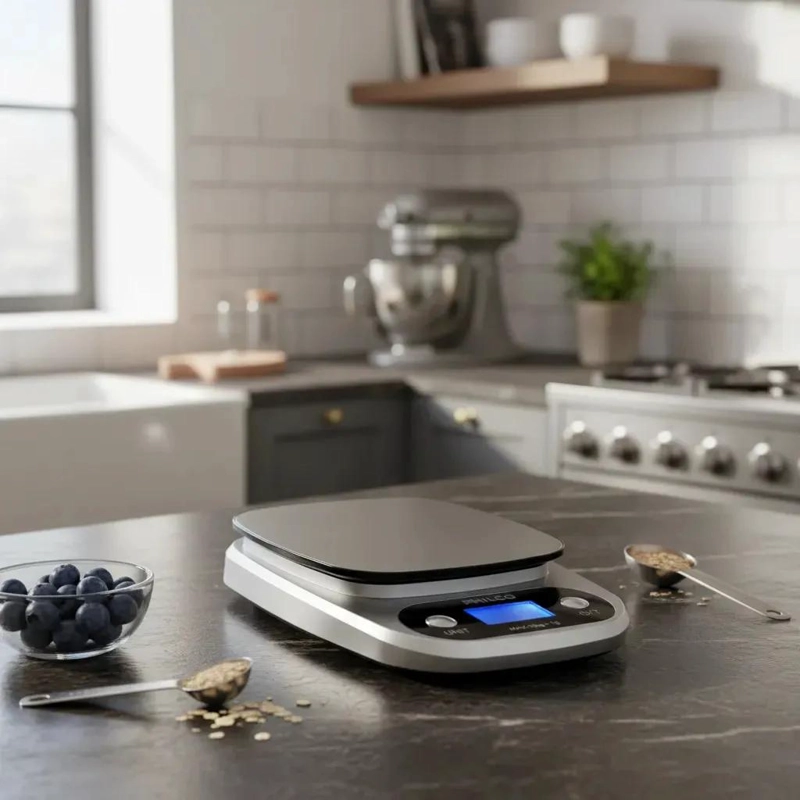 BALANZA DIGITAL PARA COCINA CON CAPACIDAD HASTA 10 KG Y PANTALLA LED - 2