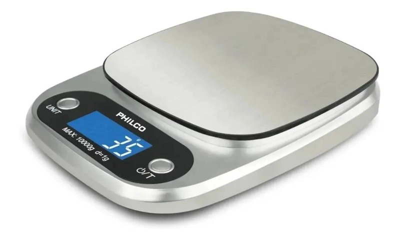 BALANZA DIGITAL PARA COCINA CON CAPACIDAD HASTA 10 KG Y PANTALLA LED - 3