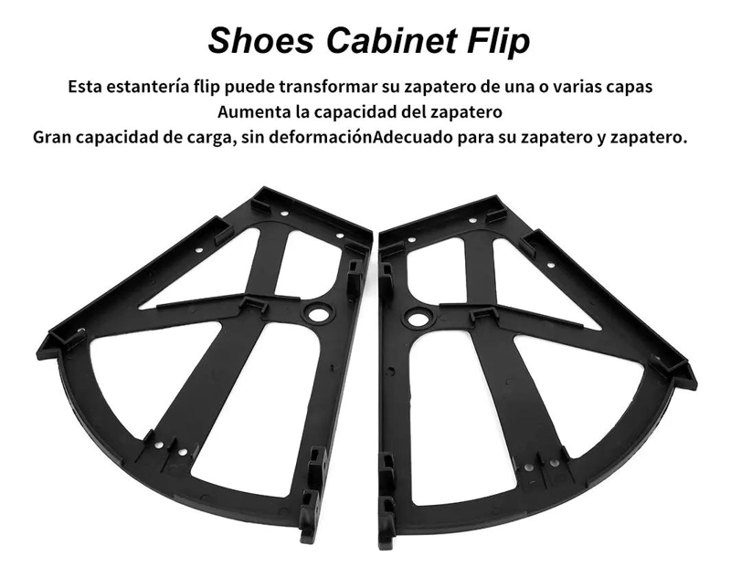 BISAGRAS PARA CAJONES DE MUEBLE ZAPATERO, 8 PIEZAS RESISTENTES - 4