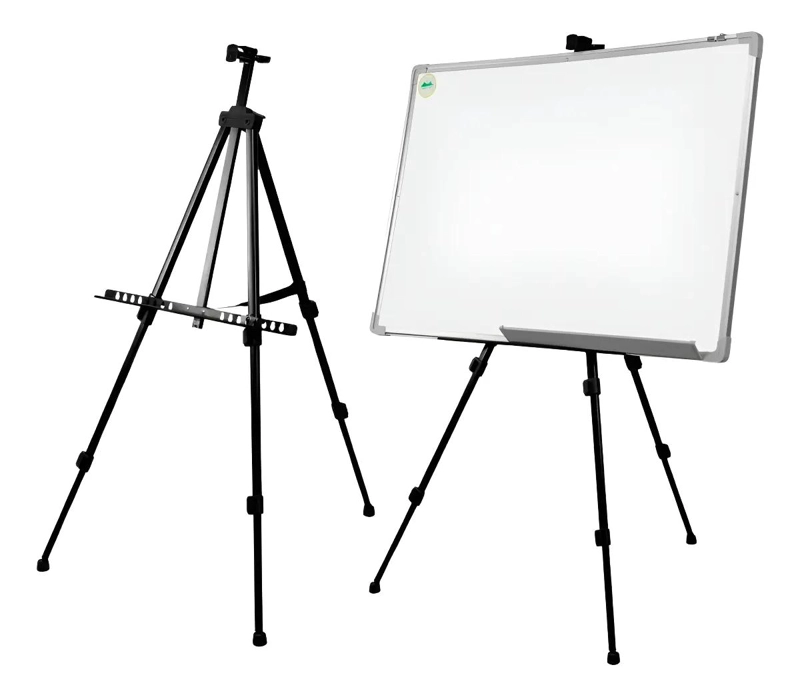 PIZARRA BLANCA TELESCOPICA PLEGABLE 90X60 CM - 1