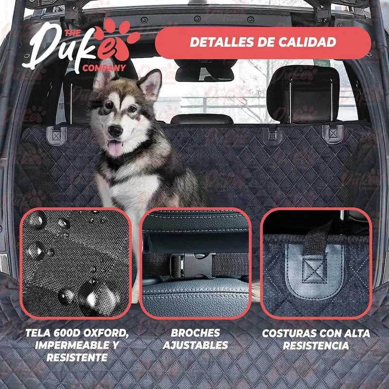 FORRO PROTECTOR MALETERO PARA MASCOTAS COLOR NEGRO - 2