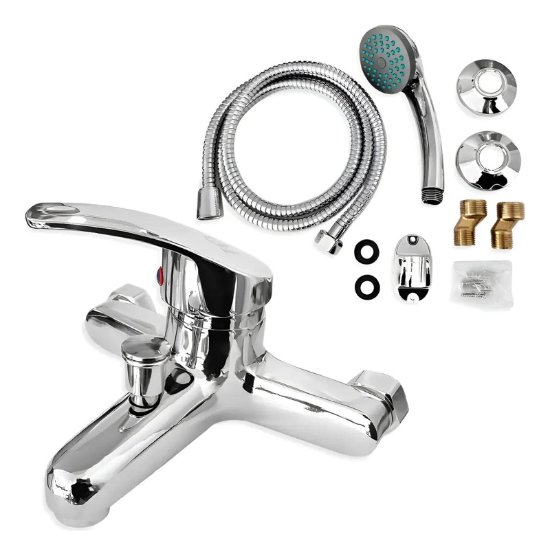 KIT TINA BAÑO DUCHA MONOMANDO FLEXIBLE - 1