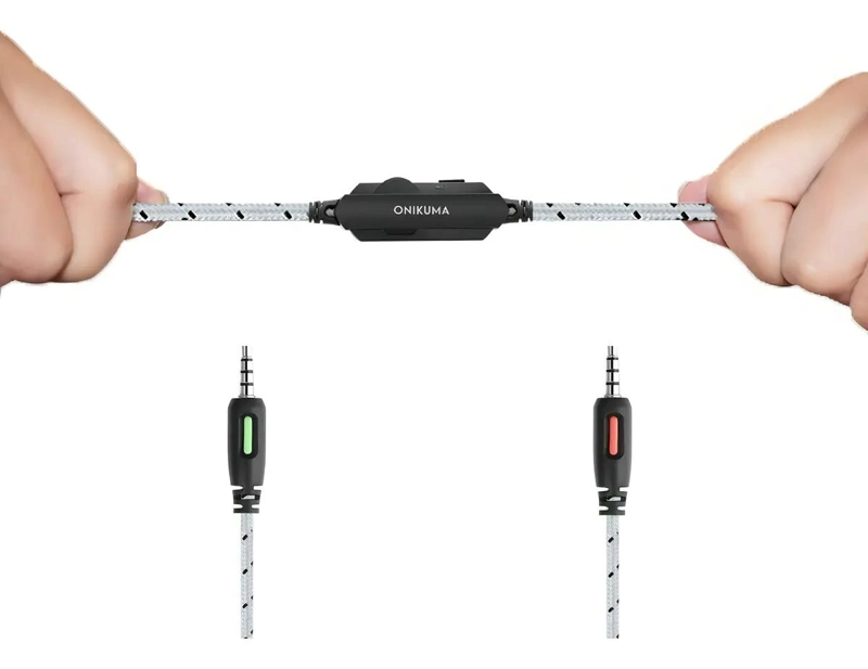 AUDIFONOS GAMER DIADEMA INALAMBRICA K19 NEGRO - 3