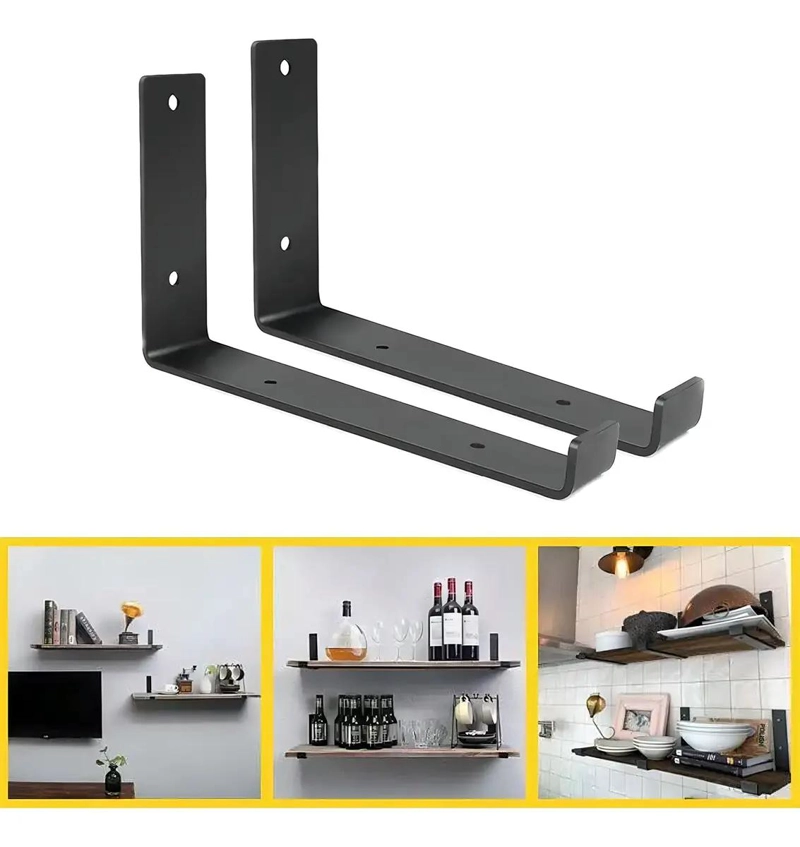 ESCUADRAS DE ACERO INOXIDABLE PARA REPISAS 25CM - 4