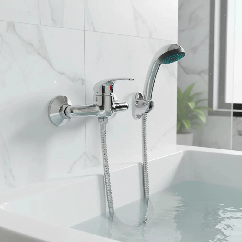LLAVE MONOMANDO DUCHA ECONOMICA PARA BAÑO - 4