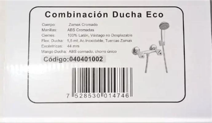 LLAVE COMBINACION DUCHA ECO - 4
