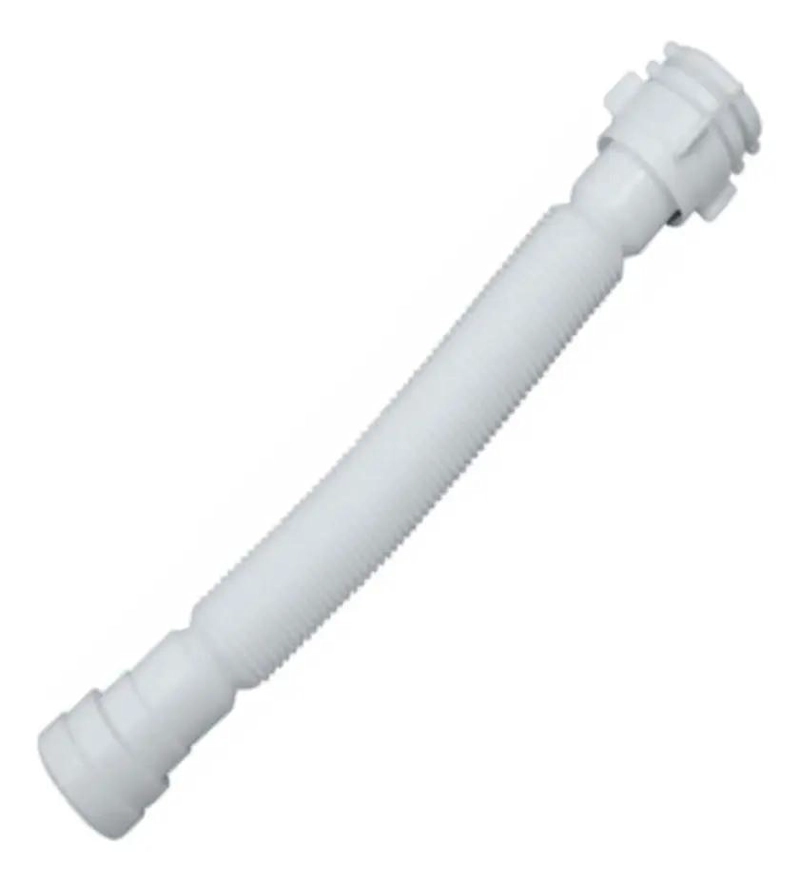 SIFON FLEXIBLE PLASTICO PARA LAVAPLATOS 2 TAZAS - 4