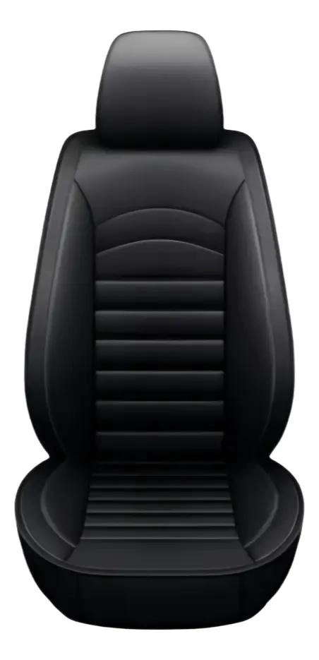 KIT FUNDA CUBRE ASIENTO CUERO COMPLETO AUTO - 3