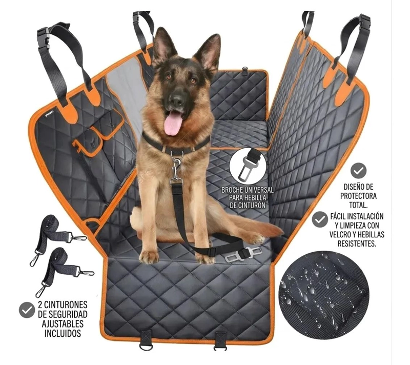CUBRE ASIENTO PROTECTOR IMPERMEABLE PARA MASCOTAS - 3