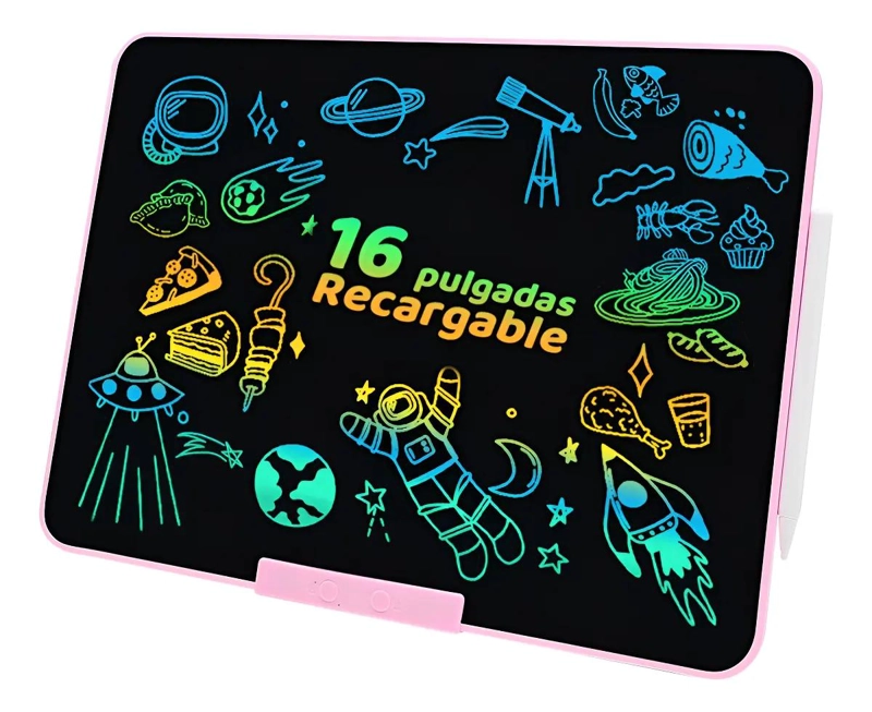 PIZARRA MAGICA LCD 16 PULGADAS RECARGABLE - 1