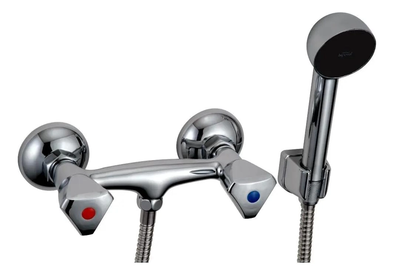 LLAVE DE COMBINACION PARA DUCHA CON FLEXIBLE - 1