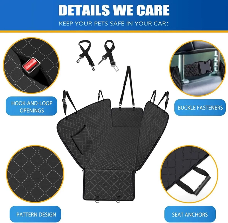 FUNDA PROTECTOR ASIENTO PARA MASCOTAS VIAJAR - 3