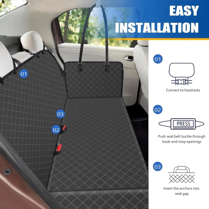 FUNDA PROTECTOR ASIENTO PARA MASCOTAS VIAJAR - 4