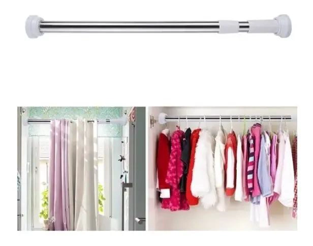 BARRA EXTENSIBLE DUCHA CROMADA 70X120 CM - 2