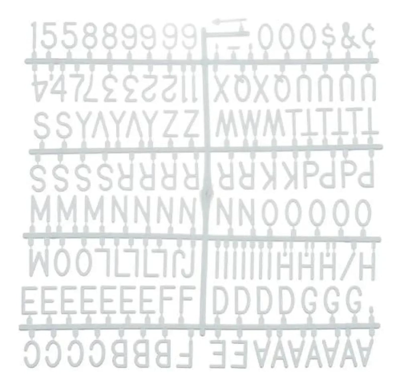 PIZARRA VINTAGE CON LETRAS INTERCAMBIABLES - 3