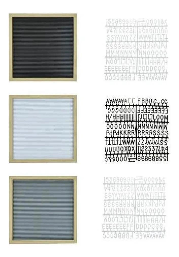 PIZARRA VINTAGE CON LETRAS INTERCAMBIABLES - 4